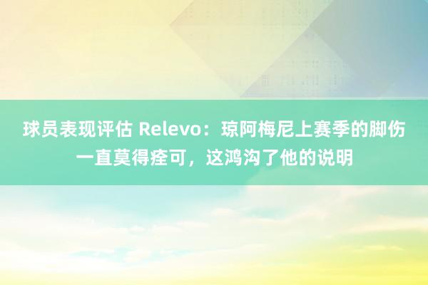 球员表现评估 Relevo：琼阿梅尼上赛季的脚伤一直莫得痊可，这鸿沟了他的说明